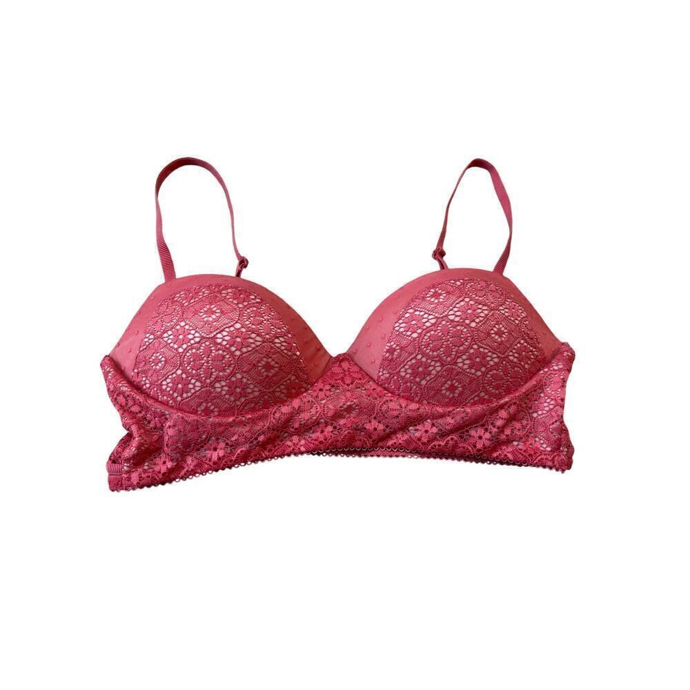 Victoria's Secret Women's Bra/Bralette,  size Large, Pink